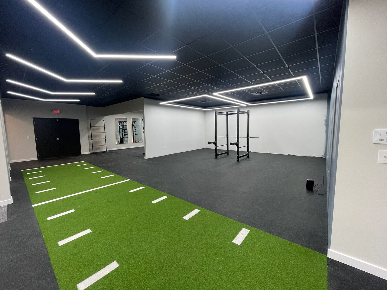 Sled Turf with Striping (1 sq. foot)